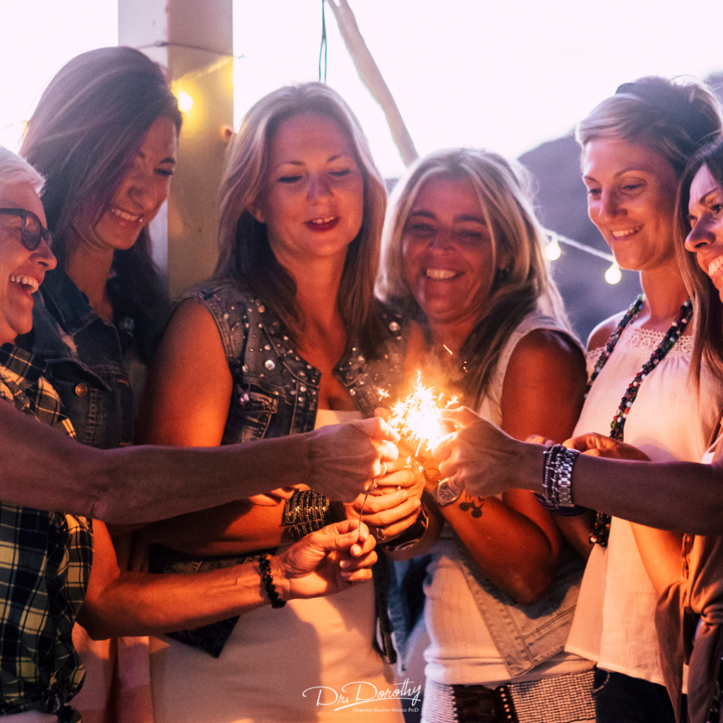 A circle of women friends who grow together